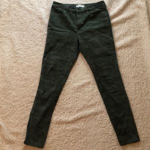 Camo High Rise Skinny Jeans by Sanctuary